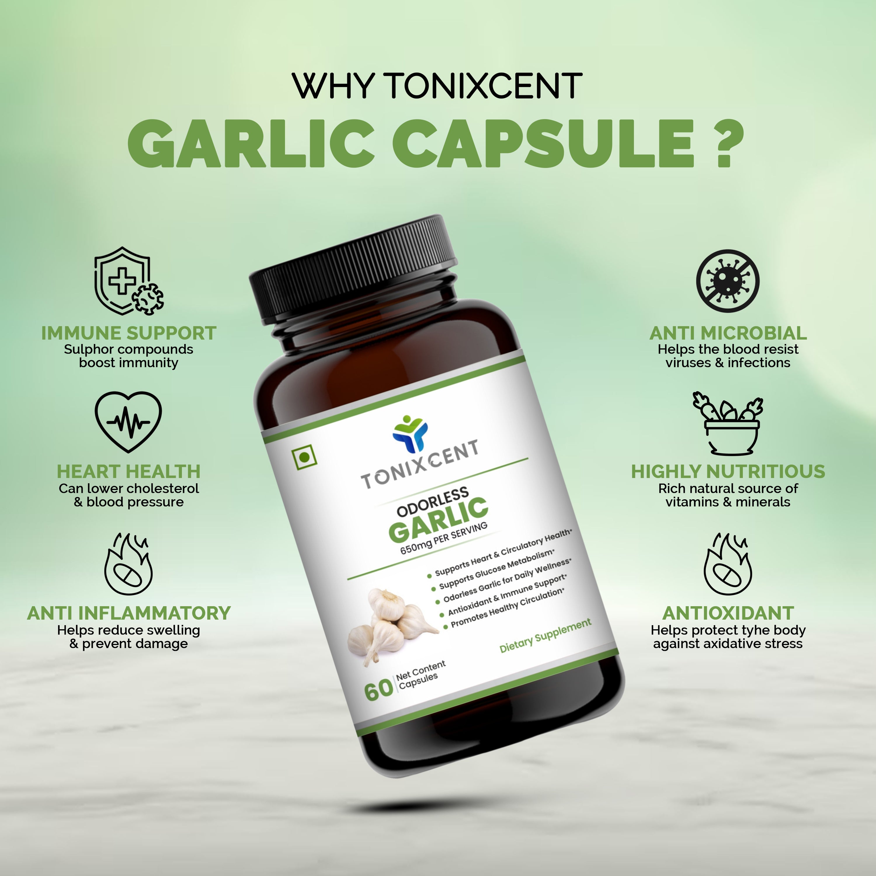 Heart, Cholesterol & Immunity Support