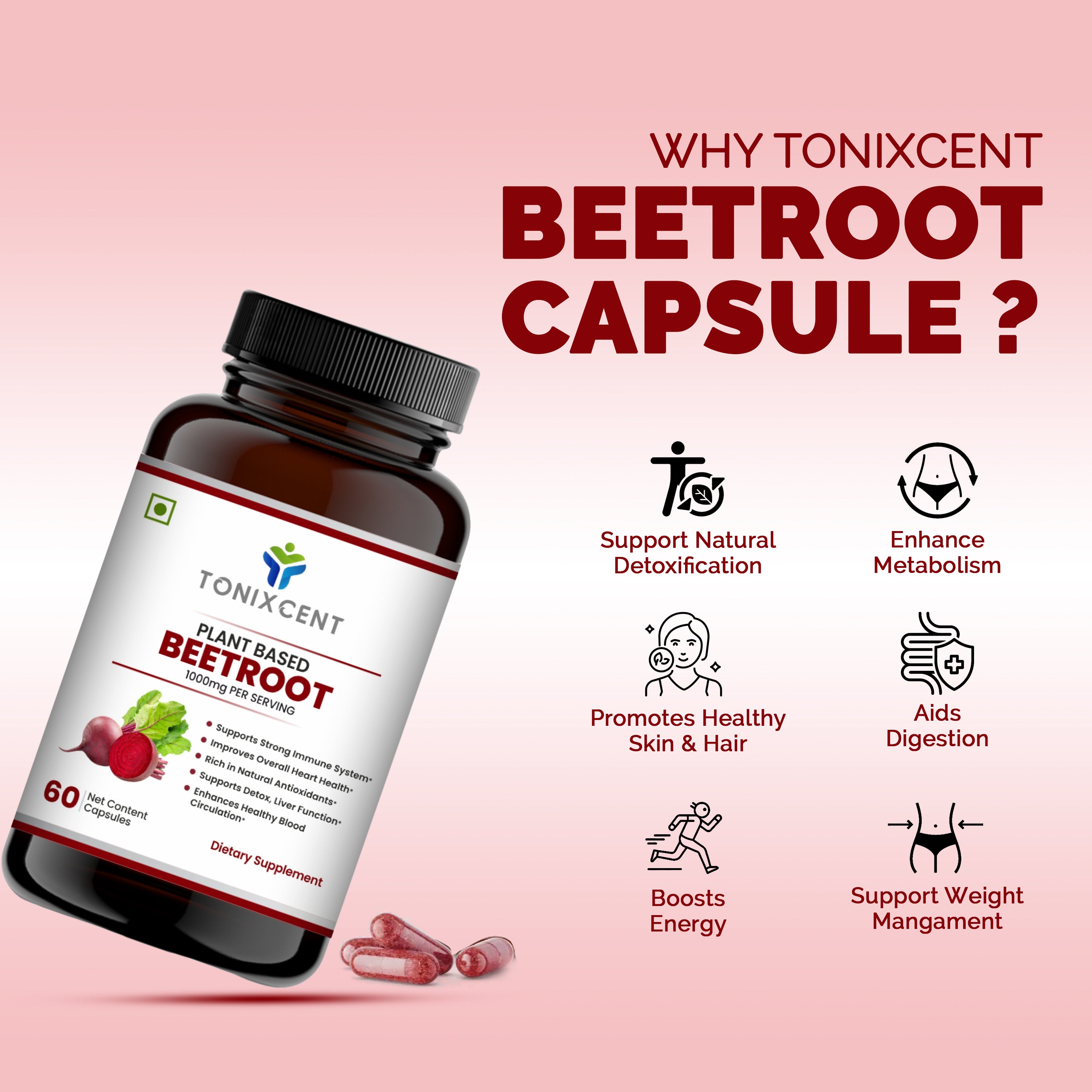 Natural Energy, Stamina & Blood Flow Support