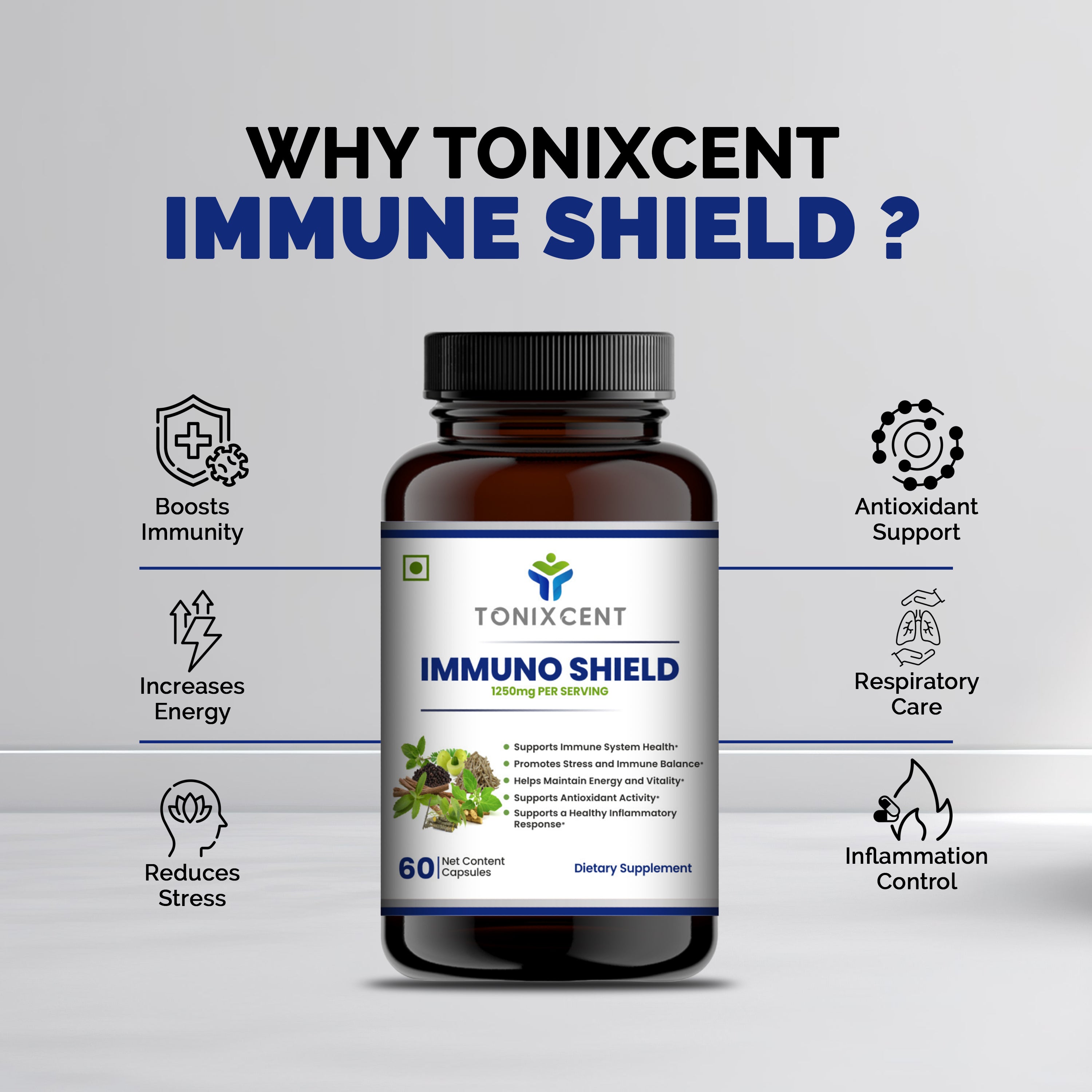 Herbal Blend with Ashwagandha, Amla, Giloy & More