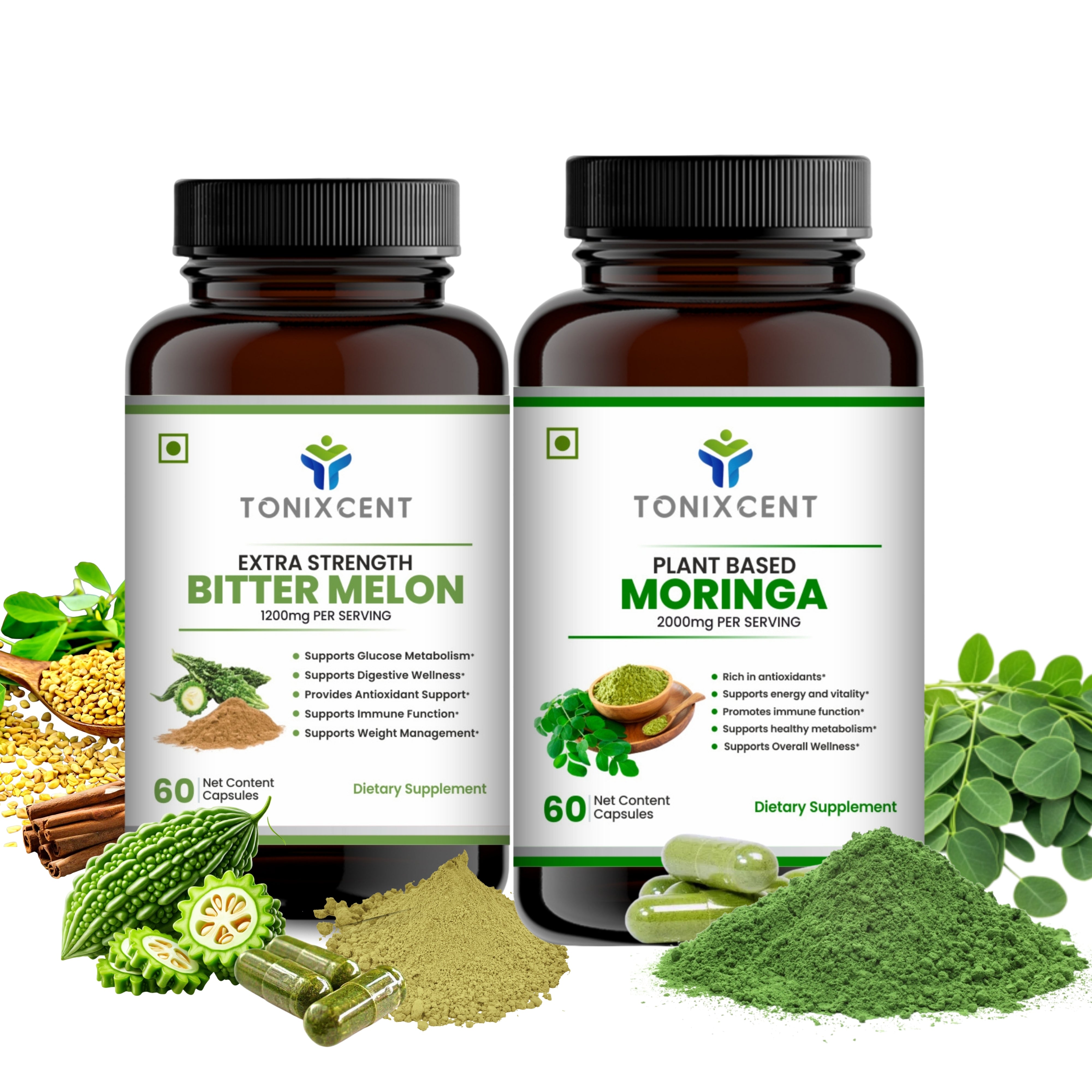 Herbal Blood Sugar & Immunity Combo