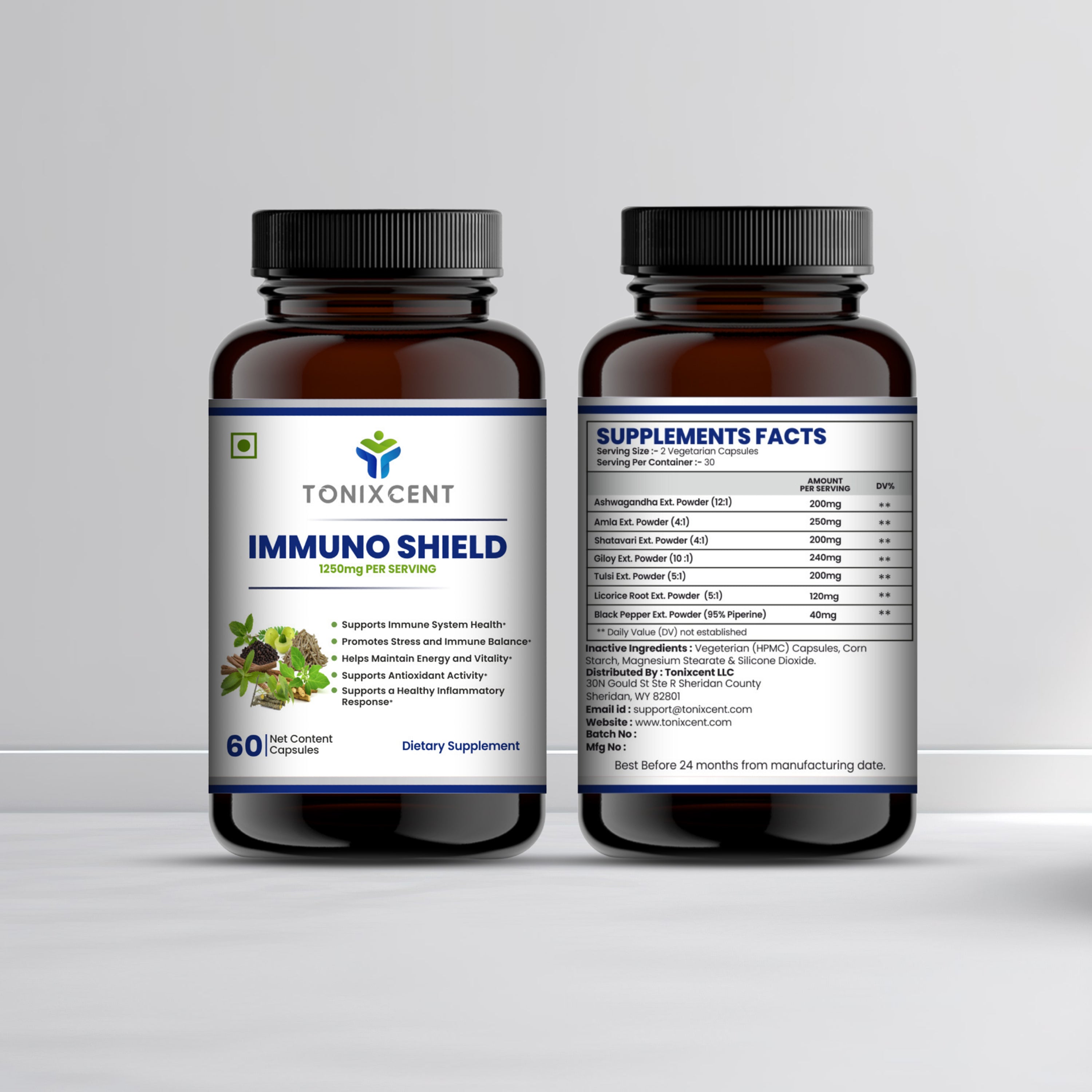 Herbal Blend with Ashwagandha, Amla, Giloy & More